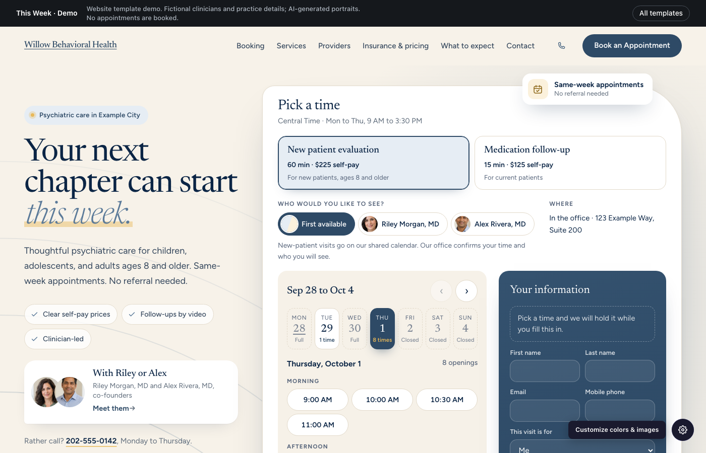 This Week website preview